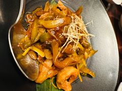 榨菜蒸猪颈肉-新天世纪中餐厅