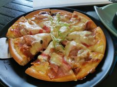 火腿披萨-玫瑰园餐厅