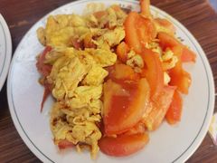 西红柿炒鸡蛋-清真永恒华威肉饼(潘家园店)