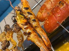 盐烤大虾-邢氏老太太烧烤(南山店)