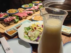 -明洞阿姨·韩式酱蟹烤肉·创意料理(三元桥店)