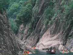 -楠溪江石桅岩