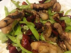 干煸鱿鱼爪-晚归月亮湾私家菜(临邑路店)