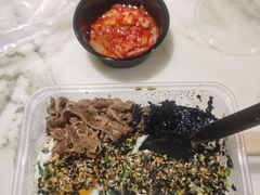 -明洞阿姨·韩式酱蟹烤肉·创意料理(三元桥店)