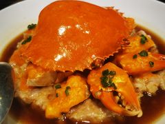 和乐蟹蒸手剁肉饼-广州文华东方酒店·江-由辉师傅主理