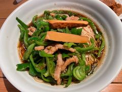 青椒肉丝拌面-东园小馆·早茶·淮扬小炒(水街店)