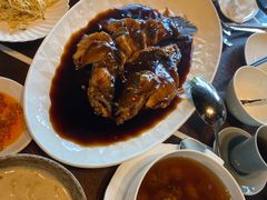 古越陈酿煮花螺-杭州西子湖四季酒店·金沙厅