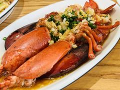 蒜蓉粉丝大龙虾-金海湾海鲜排档(朱家尖店)