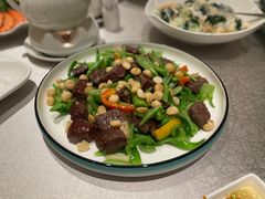 兰远花夏果炒肥牛粒-丹桂轩(银河店)