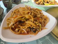 西红柿炒刀削面-天天向上素食餐厅(五台山店)
