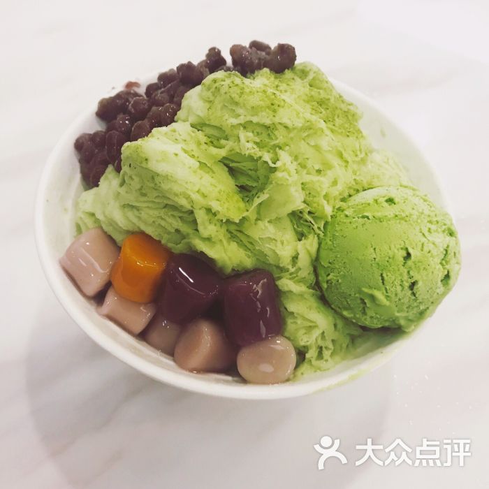 宇治抹茶红豆冰