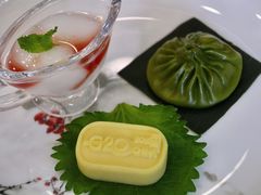 G20绿豆糕配铁皮石斛小笼-浙江西子宾馆·牡丹厅