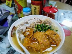 蟹黄拼猪脑汤河粉-荔林食店(西华路店)