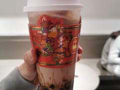 德芙榛子巧克力冰冰茶-LELECHA乐乐茶(美罗城店)