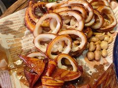 冰竹鱿鱼-草家酱蟹炭火烤肉店(珲春南路一店)