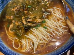 雪菜肉丝面-竹里馆·淮扬菜·功夫茶(老门东店)