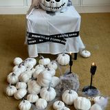 黑白简约风社区咖啡⬛️⬜️万圣节皮肤[鬼脸]已上线