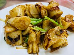 爆炒墨鱼-万家海鲜饭店