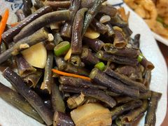 炒豆角-老张烤羊(王哥庄店)