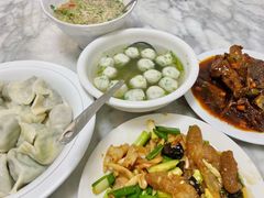 鱼丸汤-日丰园海肠水饺·老字号大连海鲜(小平岛总店)
