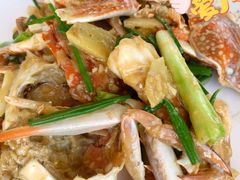姜葱炒花蟹-七鲜渔港美食餐厅(巽寮湾海景店)