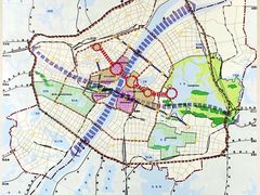 主城区景观特色规划图-武汉规划展示馆