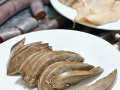 羊肝-牧民人家羊粪火自煮手把肉餐馆