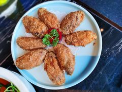 蛋黄鸡翅-新白鹿餐厅(虹桥南丰城店)