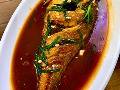 红烧大黄鱼-金丝饭庄(金丝新天地保障性住宅小区店)