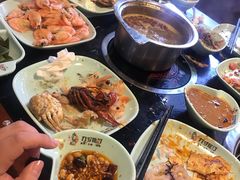 -九寸花汀海鲜烤肉自助(中东迪克店)