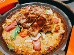 炙烤西冷铁锅牛排饭-必胜客(八一店)