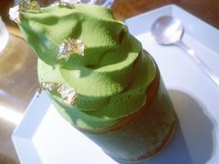 桂花抹茶冰淇淋-茶是一枝花泡茶店