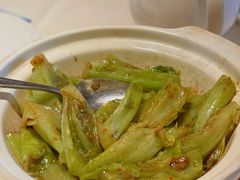 虾酱啫唐生菜-利苑酒家(合景国际金融广场店)