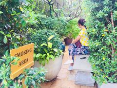 吸烟区-曼谷王子宫殿酒店