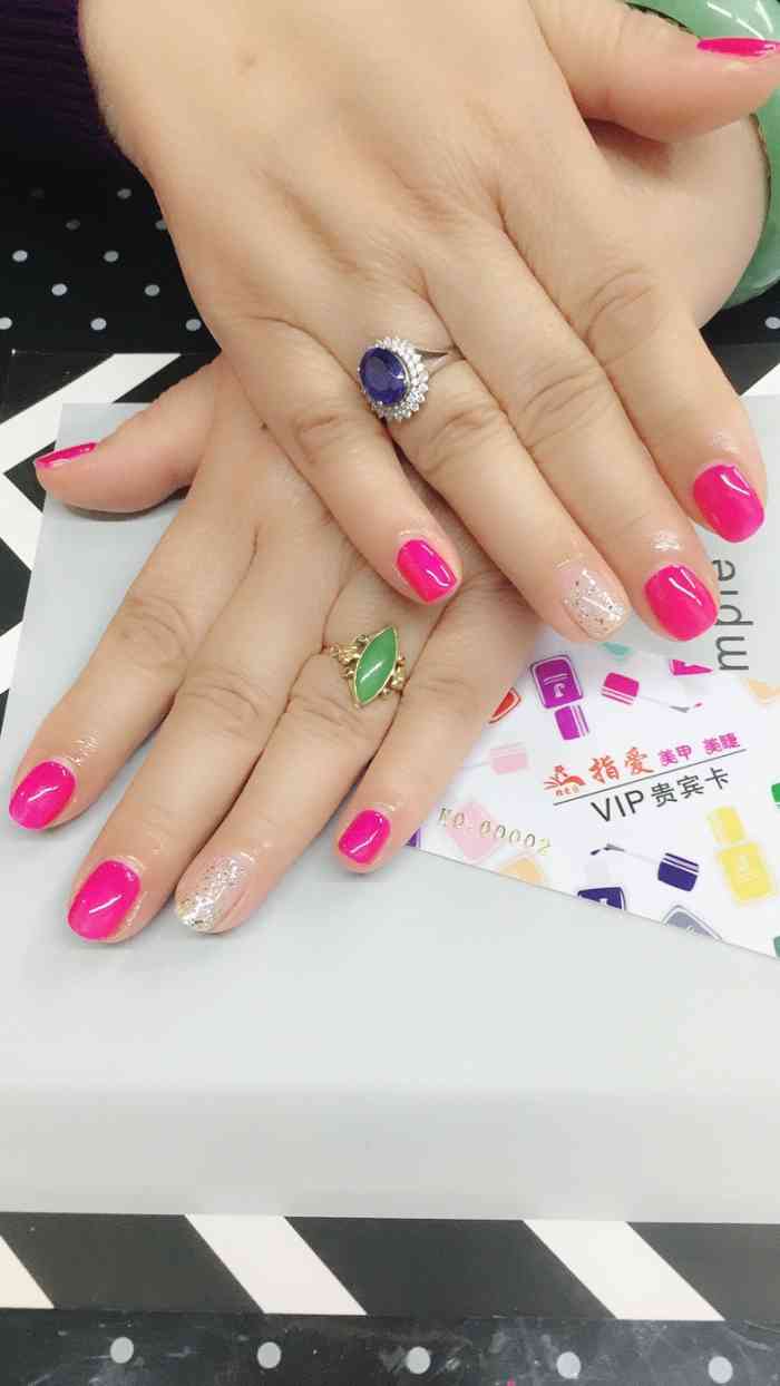 指爱美甲美睫工作室-"【项目】手部美甲款式很多种,指甲油质量.