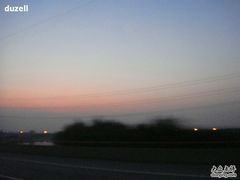 公路夕阳-阳澄湖费尔蒙酒店