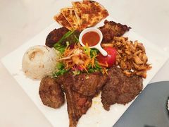 宫廷烤肉拼盘-伊斯坦布尔土耳其清真咖啡餐厅