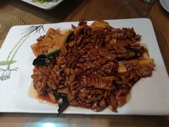 爆炒腰花-崔义清鲁菜馆(大明湖店)