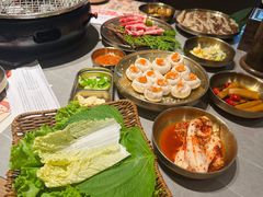 -草家酱蟹炭火烤肉店(珲春南路一店)