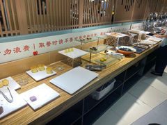 自助取餐区-感恩心素食馆(百世广场店)