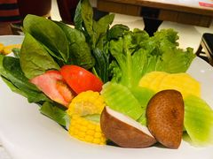 蔬菜拼盘-左庭右院鲜牛肉火锅(苏州园区永旺店)