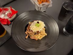 培根蘑菇意大利宽面-BRAVO·布瓦屋西餐