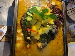 -探鱼·鲜青椒爽麻烤鱼(西南商都店)