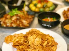 酸溜木须肉-蝎菜杨·牛肉面 羊蝎子火锅(光熙门北里店)