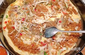 Crab Roe Squid Stir-fried Oyster Cake