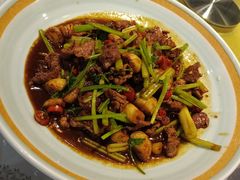 小炒黄牛肉-佳兰雅序融合菜(高新店)
