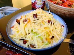 干炒土豆丝-味纯私房菜江湖菜·烧烤.羊蝎子(卡尔店)