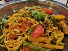 铁锅豆角焖面-唐晋人家(源深路店)