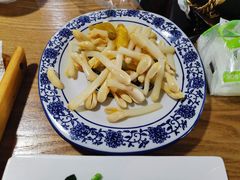 椒香花生芽-闻道食府烙饼卷带鱼(原车耳营店原大觉寺店)