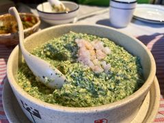 石磨鲜虾小豆腐-水煮三国·川鲁江湖菜(香山店)